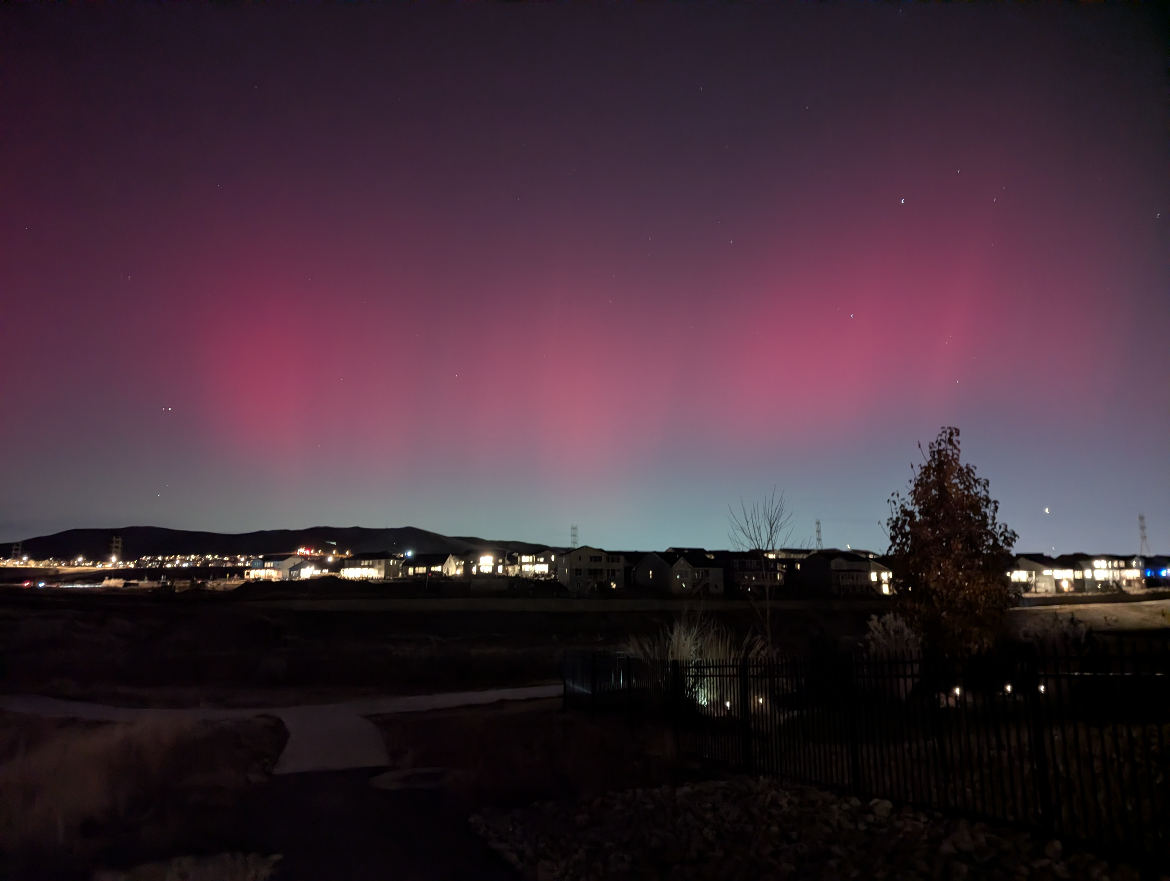Northern Lights, Morrison, Colorado